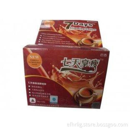 7 days Body Beauty Natural Slimming Coffee For Weight Loss